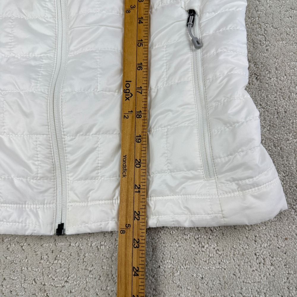 Patagonia Nano Puff Vest Womens XS White 84247 Quilted PrimaLoft Insulated - Picture 9 of 12